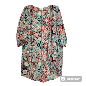 LuLaRoe size medium women’s duster cardigan semi sheer